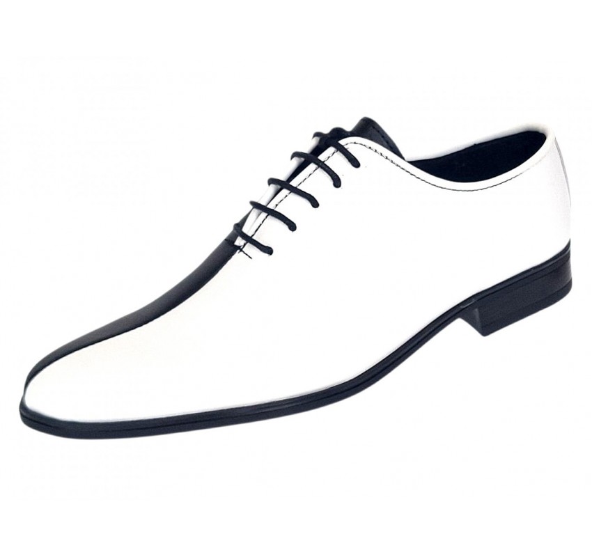 Pantofi barbati de ceremonie din piele naturala in doua culori Ciucaleti GKR137AN