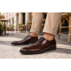 Pantofi barbati maro croco lac – eleganti pentru tinute de eveniment GKR150CRM