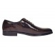 Pantofi barbati maro croco lac – eleganti pentru tinute de eveniment GKR150CRM