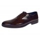 Pantofi barbati maro croco lac – eleganti pentru tinute de eveniment GKR150CRM