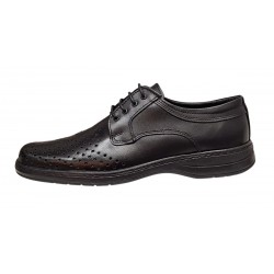 Pantofi casual barbati din piele naturala cu perforatii marimi 39 - 47 Ciucaleti