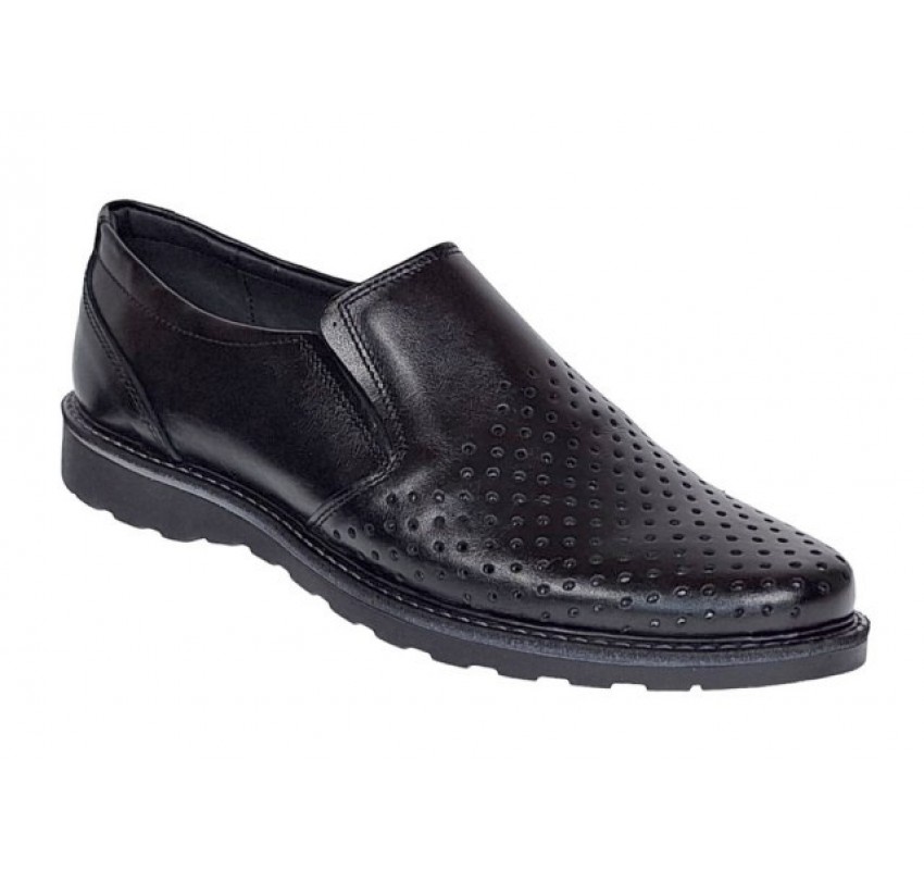 Pantofi barbati de vara din piele naturala cu perforatii Pantofi barbati de vara din piele naturala cu perforatii