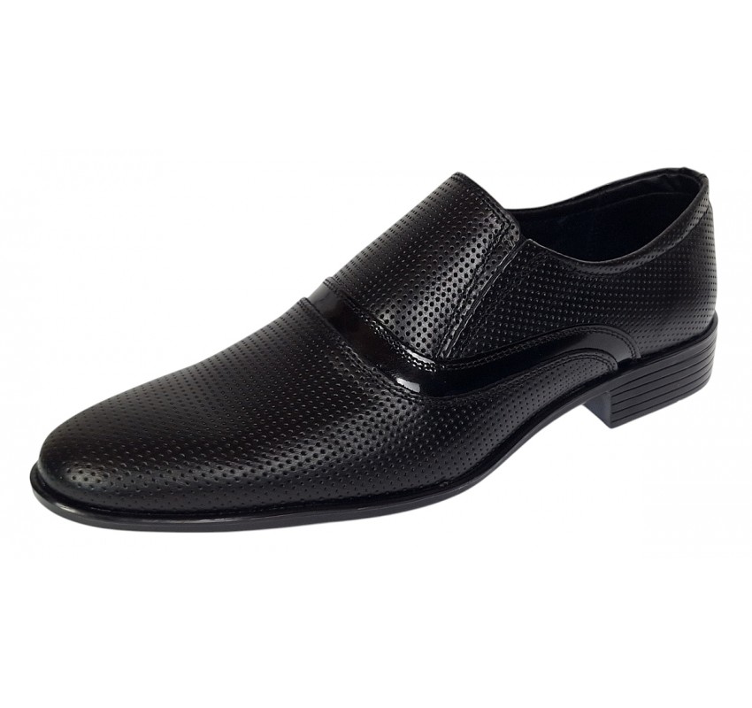 Pantofi barbati eleganti din piele naturala Negru GKR1PFN Pantofi barbati eleganti din piele naturala Negru GKR1PFN
