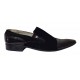 Pantofi barbati eleganti din piele naturala - Model Negru fara siret 1RN Marimea 44 Pantofi barbati eleganti din piele naturala - Model Negru fara siret 1RN Marimea 44
