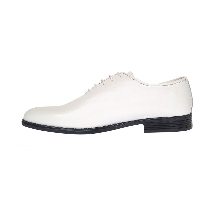 Pantofi barbati eleganti din piele naturala Alb Donatto - GKR200A