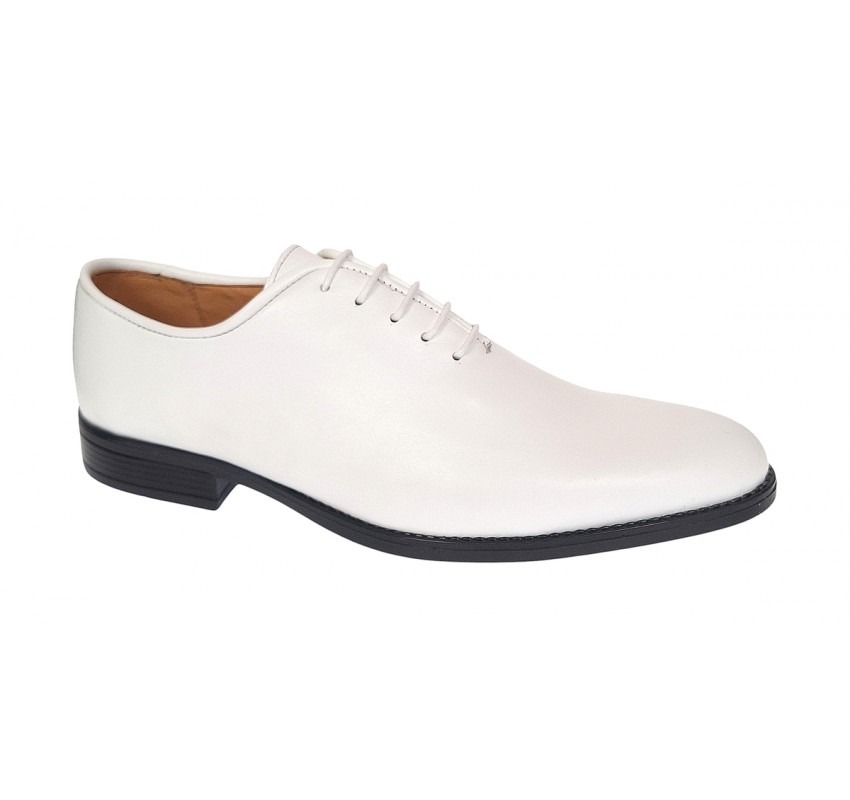 Pantofi barbati eleganti din piele naturala Alb Donatto - GKR200A