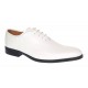 Pantofi barbati eleganti din piele naturala Alb - GKR200A