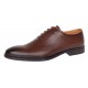 Pantofi barbati eleganti din piele naturala maro cognac - GKR200M