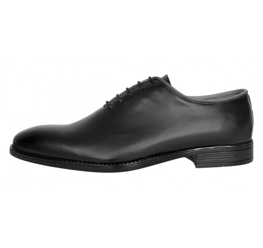 Pantofi barbati eleganti din piele naturala de culoare neagra Donatto GKR200NBOX