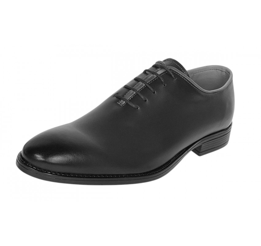 Pantofi barbati eleganti din piele naturala de culoare neagra Donatto GKR200NBOX