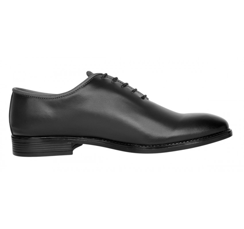 Pantofi barbati eleganti din piele naturala de culoare neagra Donatto GKR200NBOX