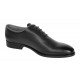 Pantofi barbati eleganti din piele naturala de culoare neagra - GKR200N
