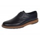 Pantofi barbati casual din piele naturala de culoare Neagra GKR230NS