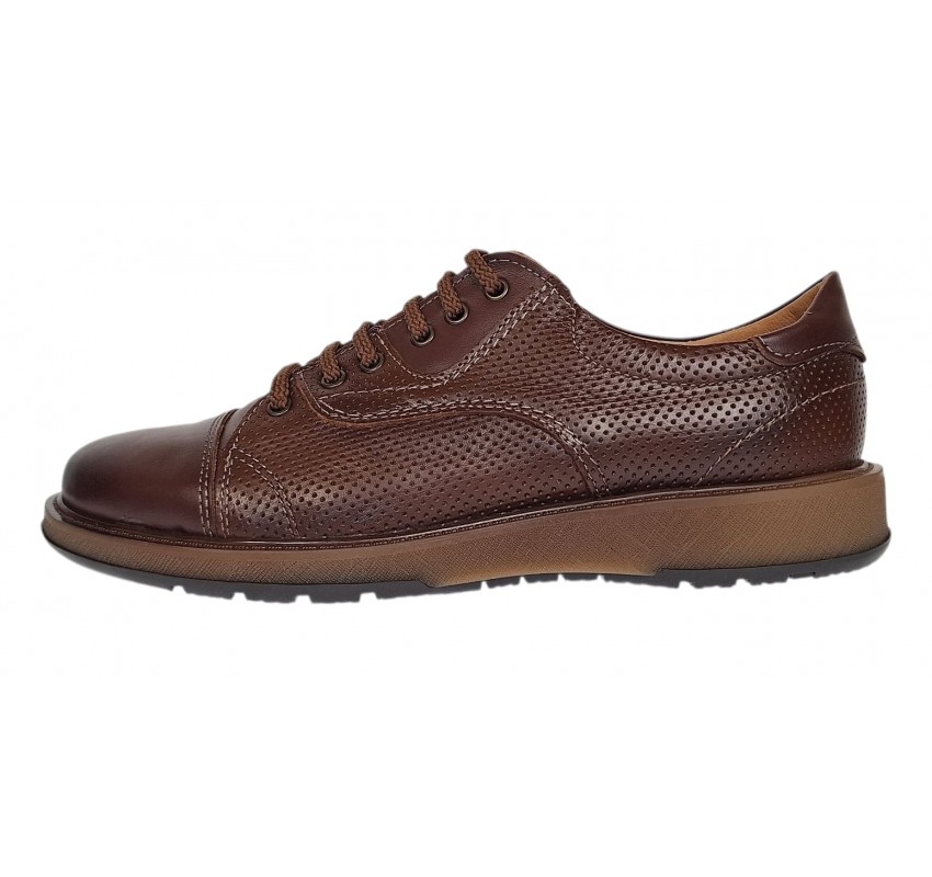 Pantofi barbati casual din piele naturala Maro matritat GKR231MTR