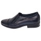 Pantofi barbati eleganti din piele naturala Bleumarin fara siret GKR232BL