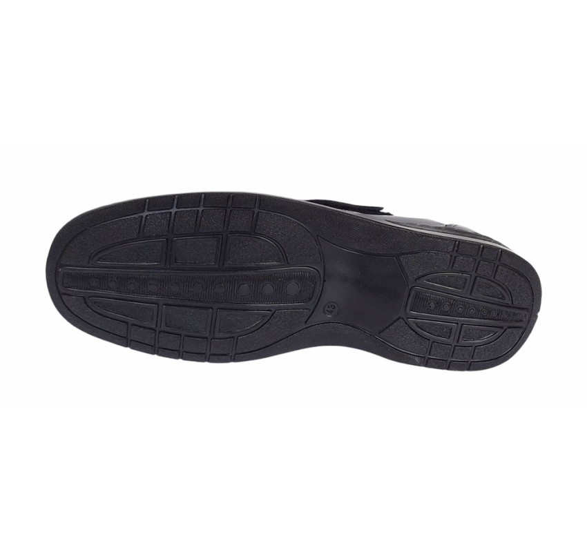 Pantofi barbati casual din piele naturala, calapod lat - Model GKR24 Bleumarin Pantofi barbati casual din piele naturala, calapod lat - Model GKR24 Bleumarin