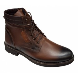 Ghete casual barbati, din piele naturala (imblanite)  TOMY Maro