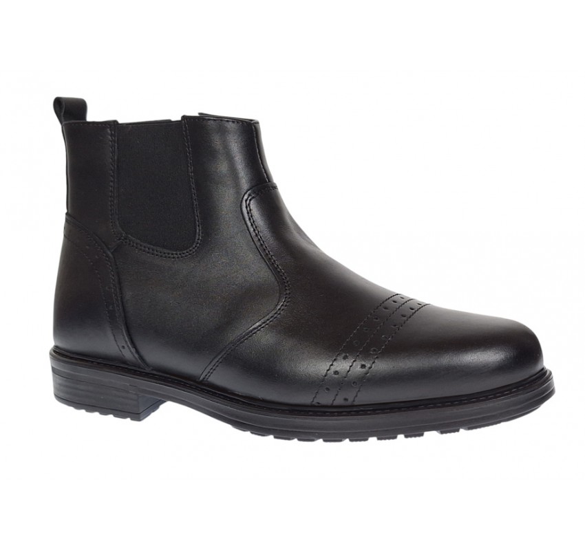 Ghete casual barbati, din piele naturala (imblanite) GKR28N Ghete casual barbati, din piele naturala (imblanite) GKR28N