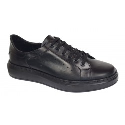 Pantofi barbati casual piele naturala de culoare neagra Aldo GKR2X1N