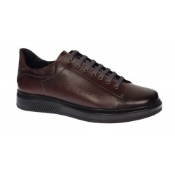 Pantofi casual barbati piele naturala - Model GKR Shoes Visiniu Pantofi casual barbati piele naturala - Model GKR Shoes Visiniu
