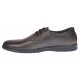 Pantofi barbati casual din piele naturala Gri GKR30GRI