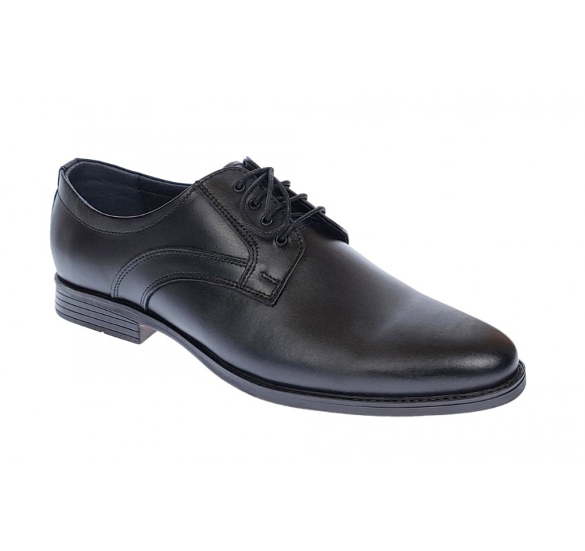 Pantofi barbati eleganti din piele naturala - Model Lyon Negru GKR31N Pantofi barbati eleganti din piele naturala - Model Lyon Negru GKR31N