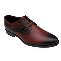 Pantofi barbati eleganti piele naturala - Model Visiniu GKR31VIS