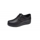 Pantofi dama casual, din piele naturala, negru box, SCAI, GKR33N