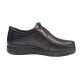 Pantofi dama casual din piele naturala negru box SCAI GKR33N