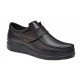 Pantofi dama casual din piele naturala negru box SCAI GKR33N