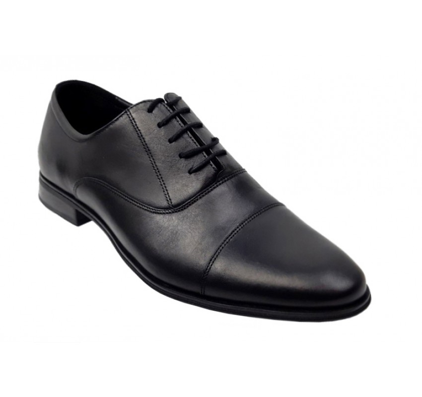 Pantofi eleganti barbati din piele naturala Negru Box GKR347N Pantofi eleganti barbati din piele naturala Negru Box GKR347N