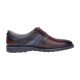 Pantofi barbati casual perforati din piele naturala Grena cu Gri GKR34GRENA Pantofi barbati casual perforati din piele naturala Grena cu Gri GKR34GRENA