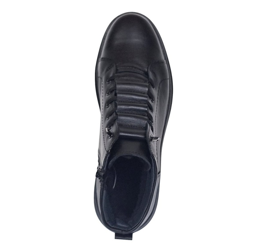 Ghete barbati casual din piele naturala, imblanite, GKR350N