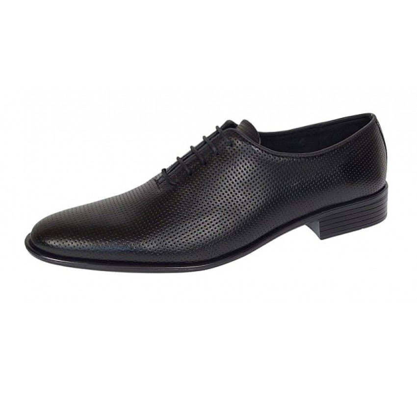 Pantofi barbati eleganti din piele naturala - Model Office Negru Matritat GKR35NPF Pantofi barbati eleganti din piele naturala - Model Office Negru Matritat GKR35NPF