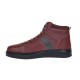 Ghete barbati din piele naturala imblanite Bordo, GKR40VIS Ghete barbati din piele naturala imblanite Bordo, GKR40VIS
