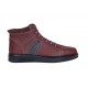 Ghete barbati din piele naturala imblanite Bordo, GKR40VIS Ghete barbati din piele naturala imblanite Bordo, GKR40VIS