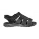 Sandale barbati casual din piele naturala negru bufo GKR47BN
