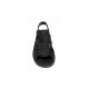 Sandale barbati casual din piele naturala negru bufo GKR47BN