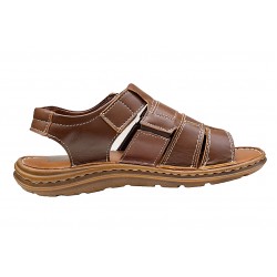 Sandale barbati casual din piele naturala - Model Maro GKR47M