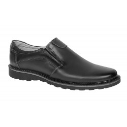 Pantofi barbati casual din piele naturala Negru GKR480EN