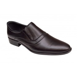 Pantofi barbati eleganti din piele naturala - Model Negru GKR49N