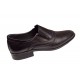 Pantofi barbati, eleganti, piele naturala, negru - GKR49N