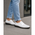 Pantofi barbati albi din piele naturala perforata fara siret Corsar GKR506A