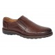 Pantofi barbati casual perforati din piele naturala Corsa Maro - GKR506M