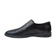 Pantofi barbati casual din piele naturala cu perforatii Negru GKR507N Pantofi barbati casual din piele naturala cu perforatii Negru GKR507N