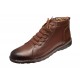Ghete casual barbati piele naturala imblanite Corsa Maro Ghete casual barbati piele naturala imblanite Corsa Maro