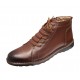 Ghete casual barbati piele naturala imblanite Corsa Maro Ghete casual barbati piele naturala imblanite Corsa Maro