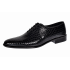 Pantofi eleganti barbati din piele naturala Havana Croco 51 Negru Lac