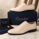 Pantofi barbati rosii eleganți din piele naturală cu șiret și talpi confortabile deosebite GKR51R