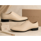 Pantofi barbati eleganti bej din piele naturala dintr-o bucata cu siret Havana GKR51TSB